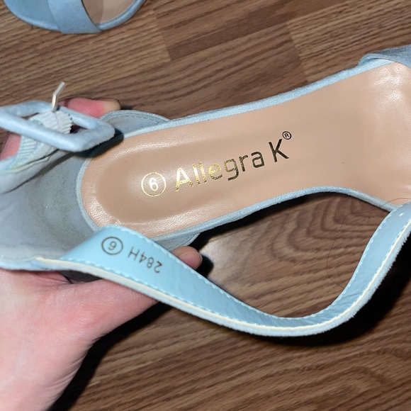 Allegra K block heel sandals - Picture 4 of 4